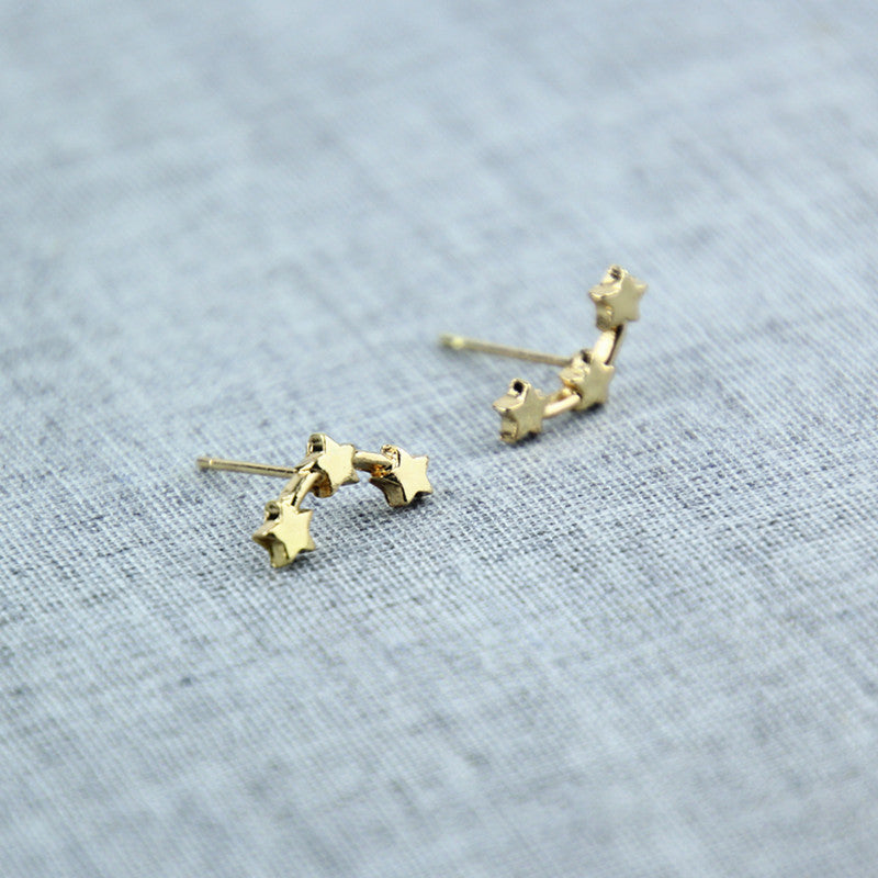 Constellation Stud Earrings Silver Mini Stud Earrings