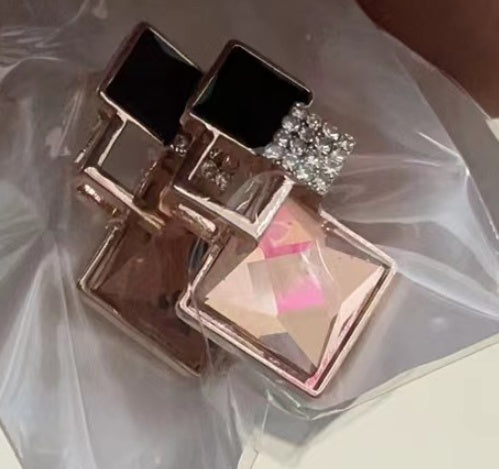 Diamond Crystal Stud Earrings