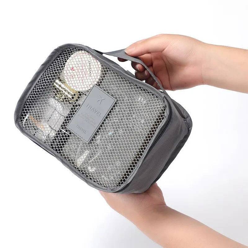 6-Piece Travel Packing Cube Set – Luggage Organizers for Clothes, Shoes & Accessories