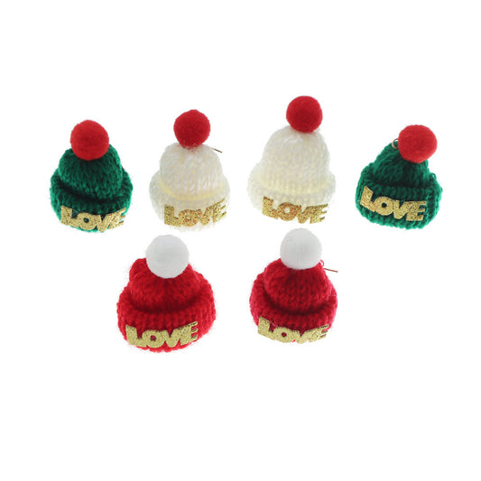 Stud Earrings Girl Christmas Earrings