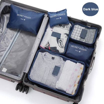 6-Piece Travel Packing Cube Set – Luggage Organizers for Clothes, Shoes & Accessories